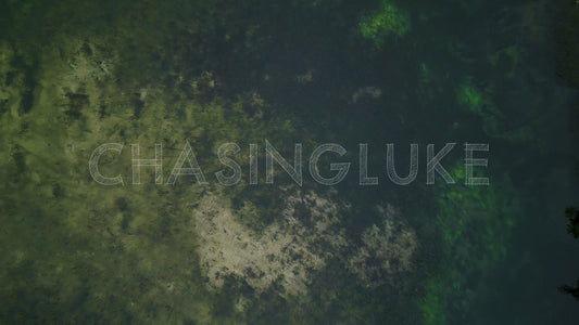Top-Down Spin Over Cameron River's Clear Waters