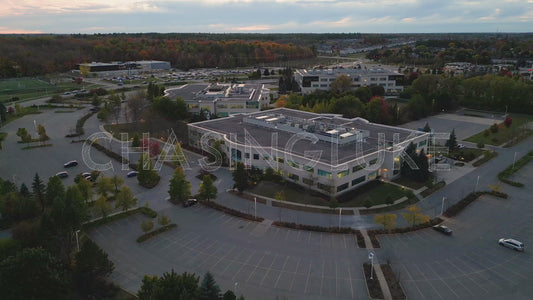 Early Evening Rise Over Innovation Drive, Kanata Tech Park