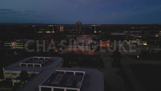 Late Evening Rise Toward March Road, Streetlights & Traffic, Kanata North