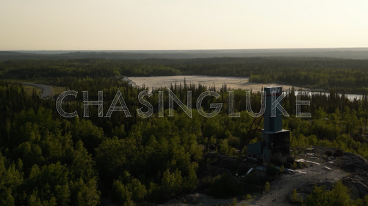 Drone Descent Over Ptarmigan Mine Ruins and Tailings Pond