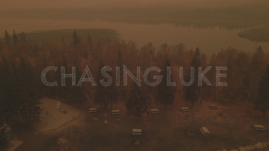 Autumn Playground at Yellowknife River Park Under Wildfire Smoke